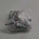 Hanes Men's Double Tough Crew Socks, 12-Pair Pack 6-12 White/ Grey Foot Bottom