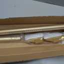 Extra Long Tension Curtain Rod, Gold, 41-86 Inch (4-7.1ft), Tension Rod