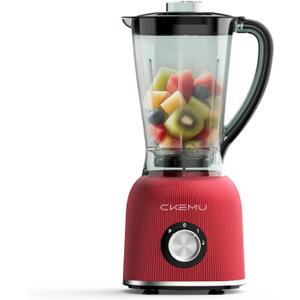 Professional Blender | 8-Cup Big Capacity | Powerful 25,000RPM Motor | Smoothies, Shakes, and Frozen Drinks Blender | BPA-Free & Dishwasher-Safe | Red
