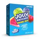 Jolly Rancher Singles To Go Variety Pack, Powdered Drink Mix, Zero Sugar, Low Calorie, Includes 4 Flavors: Green Apple, Blue Raspberry, Cherry, Watermelon, 1 Box (30 Single Servings) (BB: December 2027)