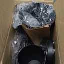 Modern Swing Arm Wall Sconce, Plug In Wall Lamp For Bedroom Bedside, Universal Adjustable Cordless Wall Light Fixtures, Foldable Wall Mount Reading Lamp For Living Room, Black (1 Pack Black)