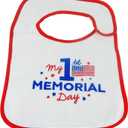 Hello Baby Wonder Memorial Day & July 4th Bib Set - 2pk