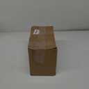 100 Pack Mini Cake Pans with Lids and Spoons Black Gold Rectangular Aluminum Foil Baking Pans Mini Cheesecake Containers(6.8oz)