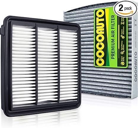 (1.5L Gas) COCOAUTO Engine & Cabin Air Filter Kit for CRV 1.5L Gas Only (20232025), NOT for Hybrid /2.0L! Fits Civic 1.5L (202225), Replace 1722064AA00, PA99892, A21805, 80292TF0G01