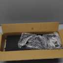 BAYKA Wall Mounted Floating Shelves, Wood Floating Wall Shelf for Books & Decor, Small Space-Saving Display & OrganizerBlackSet of 4