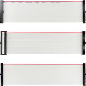 IDC GPIO Ribbon Flat Cable Female to Female 40Pin to 40 Pin 3 Types Connection (Pack of 3)