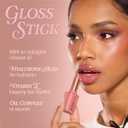 Revolution Beauty London, Pout Lip Gloss Stick, Pigmented High-Shine Formula with Hyaluronic Acid & Vitamin E, Vegan & Cruelty-Free, Sweet Rose, 0.1 fl oz