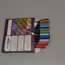 ARTISTRO 12 Metallic Acrylic Paint Markers - Medium Point Paint Pens for Rock, Wood, Glass, Ceramic, Black Paper, Scrapbooking Crafts, Card Making, DIY Photo Album, Ceramic