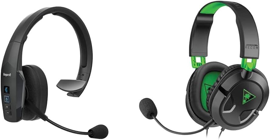 BlueParrott B450-XT Noise Cancelling Bluetooth Headset  Updated Design & Turtle Beach Recon 50 Xbox Gaming Headset for Xbox Series X/S, Xbox One