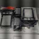 2 Pack Outdoor Light with GFCI Outlet,Black Dusk to Dawn Porch Lights Outdoor Wall Light Fixture with Outlet,Aluminum Exterior Lighting Fixtures Wall Mount,Waterproof Outside Lights for House