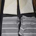 Queen Pillow Cases Set of 2 - Ultra Soft Pillowcase Covers - Grey Stripes | Hotel Quality, Comfortable Bedding for Women, Men, Kids & Teens, Machine Washable Pillow Protectors, 2 Piece Set, Queen Size & 
Queen Size Pillowcases Set of 2, 100% Cotton Pillow Cases, Modern Geometric Yellow and Grey Print, Soft Breathable Envelope Closure Pillow Covers(Queen, 20"x30")