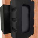 Skywin Soporte de timbre de video con anillo  Compatible con timbre inalmbrico  Sin taladro, fcil de instalar, soporte antirrobo para timbre de puerta de apartamento