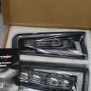 FIERYRED LED Fog Lights for Ford Bronco Accessories 2021-2024 2/4-Door, Only fit Modular Steel Front Bumper, DRL Turn Signal Fog Light Lamp Kits, Not for Bronco Sport