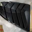 Rear Window Louvers for Honda CRV CR-V 2017 2018 2019 2020 2021 2022 Accessories Sporty Air Vent Cover Trim Window Glass Blinds Glossy Black