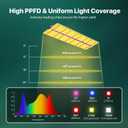2026 Upgraded SH4000 LED Grow Light, Dimmable Full Spectrum with UV&IR Module for Indoor Plants Greenhouse, Increase Yield & Crop Quality, for 5x6 Tent