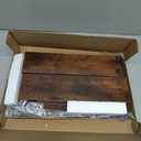 KLM Liquor Bottle Display Shelf, Coffee Syrup Rack Organizer, 3 Step Countertop Liquor Wine Rack, mini bar,liquor cabinet, Home Retro Bar Shelf Stand for Liquor Whiskey, Spirits