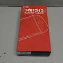 Orzly Carry Case Compatible with Nintendo Switch and New Switch OLED Console - Black Protective Hard Portable Travel Carry Case Shell Pouch with Pockets for Accessories and Games