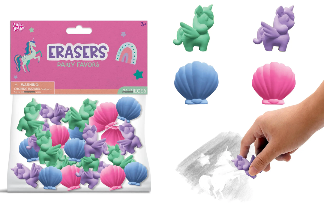 24 erasers(2 pack)