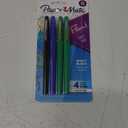 Paper Mate® Flair® Porous-Point Pens, Medium Point, 1.0 mm, Assorted Ink Colors, Pack Of 4 Pens
