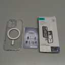 Nvollnoe for iPhone 17 Case Compatible with MagSafe Military Grade Shockproof Heavy Duty Protective Adjustable Kickstand Matte Semi Clear Phone Case for iPhone 17 (Clear)