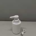 Automatic Soap Dispenser Bathroom: Rechargeable Touchless Auto Smart Electric Plastic Soap Dispenser, White