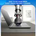 Compatible with Dyson Dusting Brush Horse Hair Brush Attachment Compatible with Dyson V15 V11 V10 V8 V7 Vacuum Cleaner (Hard brush)