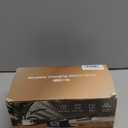 Retro Digital Alarm Clocks for Bedrooms with Large Numbers, Desk Clock with Wireless Charging Station, 7 Mood Lights, Dimmer, Snooze, 12/24H, Loud Alarm Clock for Heavy Sleepers Adults, Vintage Dcor (Blue)