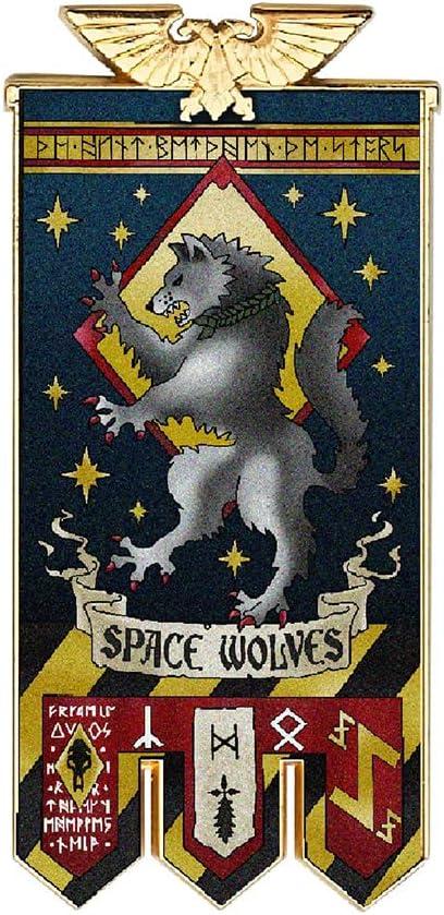 Starforged Space Marines Chapter Banner Collection Refrigerator Magnet Warhammer 40K  Space Wolves  