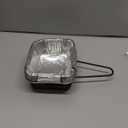 DcYourHome Grease Tray with 15 Pack Drip Pan for Nexgrill 720-0830H 720-0925P 720-0830D 720-08882A 720-0896 720-0888S Replacement Parts, Grill Drip Tray for Cuisinart CGG-7400 CGG-8500 Grease Catcher (Silver+Black-For Nexgrill Series)