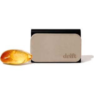 Drift Car Air Freshener - Stone Air Freshener Car Odor Eliminator - Long Lasting Scent - Auto Accessories - Metal Clip - Essential Oils - Clean Ingredients - Amber Scent Starter Kit