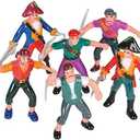 Rhode Island Novelty 2.5 Inch Pirate Figures,12 Pieces per Order