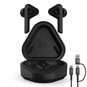 Monster DNA Go Wireless Earbuds, Bluetooth with aptX Audio, IPX5, Water Resistant, 15-Min Charge, Long Battery with Charging Case