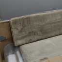 PURE ERA Carpet Stair Treads Ultra Plush 9.5" X 30"Soft Bullnose Indoor Stair Protectors Pet-Friendly Non-Slip Skid Resistant Tape Free Washable Reusable(14 Pieces, Cream Gray)