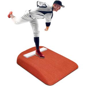 2025 Upgraded Portable Pitching Mound for Baseball, Pitchers Mound Baseball with High Density EVA Bottom and Antifade Turf, 42 x 34 x 5 Inch Youth Pitching Mound
