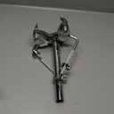 Tom Drum Holder Drummer Musical Performance Hardware Sturdy Durable Strong Stable Bracket for Tom Drum Instrument Accessories DIY Parts , Double Tom Holder