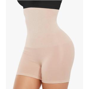 Tummy Control Shapewear Shorts for Women, High Waisted Body Shaper Seamless Shorts Underdress Thigh Slimmers 3XL 2Pack