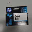 HP 564 Black Ink Cartridge | Works with DeskJet 3500; OfficeJet 4620; PhotoSmart B8550, C6300, D5400, D7560, 5510, 5520, 6510, 6520, 7510, 7520, Plus, Premium, eStation Series | CB316WN