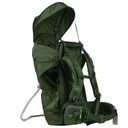 Vandra Forest - Scandinavian Hiking Baby Carrier Backpack - Gravity Lock Hard-Shell Frame - Nest Child Carrier for Toddler & Kids - Dust Bag, Alu Tag & More Included