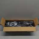 Delamu Over the Door Pantry Organizer, 6-Tier Metal Pantry Door Organization and Storage, Hanging Kitchen Basket Spice Rack Seasoning Shelves, Cabinet Door Organizer for Easy Install,D5xW18xH50inch (Black)