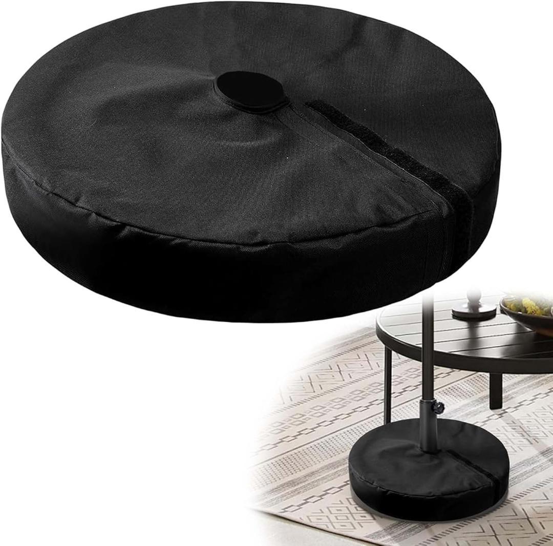 EBaokuup 20 Inch Patio Umbrella Base Cover,600D Oxford Cloth Round Umbrella Stand Base Covers,Outdoor Umbrella Stand Base Cover for Backyard Garden Patio