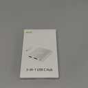 Acer USB C to HDMI Adapter, 4K USB C Hub with 100W PD, USBA 3.0 Port, HDMI to USBC Multiport Digital AV Converter for MacBook Pro/Air, iPad, Tablets, TV, Monitor and More (Black)