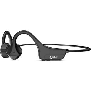 Bone Conduction Headphones Bluetooth Open Ear Headphones with mic Wireless Muitipoint Connection IP65 Waterproof Sports Headsets for Running Cycling and Workouts (Black)