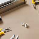 BESTonZON Shower Door Wheels Replacement Kit 6 Pack 0.98X0.54X1.26 Inch Bathroom Pulley for Sliding Glass Shower Door Hardware