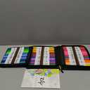 ZSCM Art Duo Tip Brush Markers Set, 60 Colors Fine Brush Tip Artist Drawing Pens Set with Coloring Book, for Adult Sketching Journal Planner School Supplies Gifts