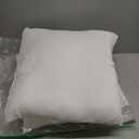 Utopia Bedding 18x18 Pillow Inserts, Set of 2, White  Indoor Decorative Throw Pillows for Bed, Sofa & Couch  Soft, Supportive & Fluffy Cushion Inserts