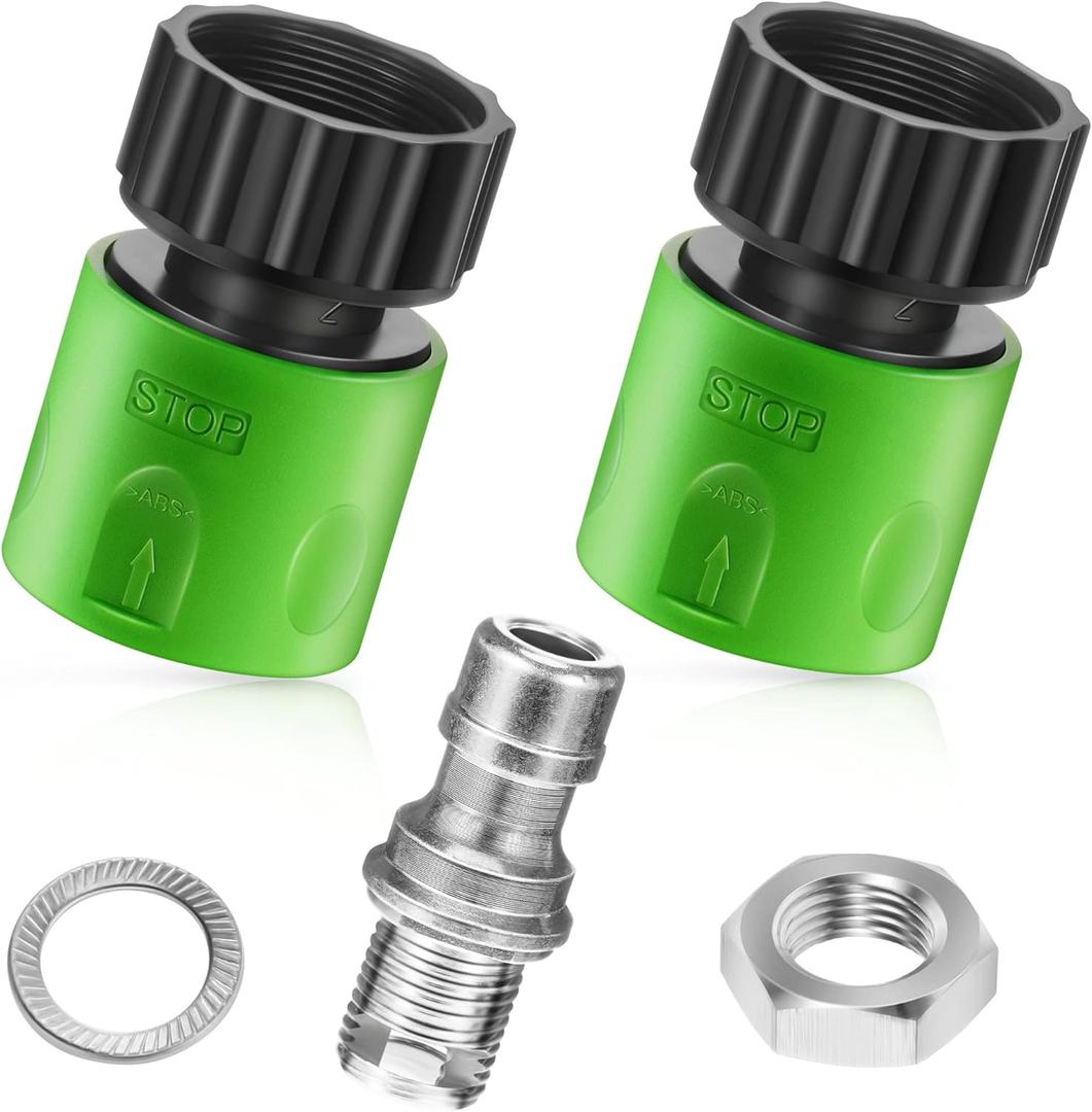 Dreyoo Lawn Mower Deck Wash Kit, Deck Wash Adapter Attachment Kit, Riding Lawn Mower Cleaning Accessories, Compatible with Cub Cadet, MTD, Troy-Bilt, Craftsman Tractor