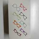 IVNUOYI 4 Pack Reading Glasses for Women Men,Blue Light Blocking Readers,Vintage Frame Eyeglasses with Spring Hinges