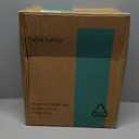 BOBOMOMO 27" Distressed Teal Table Lamps Set of 2, Large Coastal Farmhouse Resin Lamps with Linen Shades, Blue Green Lamps for Living Room, Bedroom, or Console Table Home Dcor