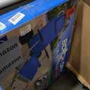 Beach Cart Chair  2 in 1 Turns fromChair to Cart  Large Wheels  Easy to Use  Large Capacity  Blue Color