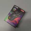 memzuoix Wired Gaming Mouse with RGB - 6 Adjustable DPI up to 12800, 6 Buttons, 12 Lighting Modes, Ergonomic Design with Anti-Slip Rubber Wheel, 5.6ft Braided Cable for PC/Mac/Windows - Black